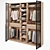 Modern Style Wardrobe with Decor 3D model small image 3