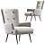 Modern Melbourne Armchair Set 2016 3D model small image 8