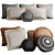 Finca Home Decorative Pillow Set 3D model small image 5