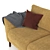 Finnish Brand HAUSKA ARIA Sofa 3D model small image 5