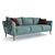 Finnish Brand HAUSKA ARIA Sofa 3D model small image 10