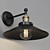 Industrial Modern Metal Glass Sconce 3D model small image 7