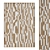 Modern UV Mapped Wall Décor 3D model small image 1