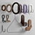 Multi-Style Wall Hook Collection 3D model small image 1