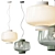 Modern Dusk Pendant Light 3D model small image 3