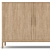 Modern Padua Sideboard Cabinet 3D model small image 3