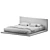 Corona Enhanced Bed Model 3D model small image 3