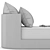 Elegant RH Byron Daybed 3D model small image 6