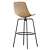 Blu Dot Swivel Barstool Model 3D model small image 3