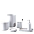 Sleek Bathroom Decor Set 3D model small image 4