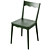 Stella Dining Chair in Velvet 3D model small image 4