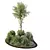 Outdoor HQ Tree Bush Garden Box VOL40 3D model small image 2