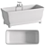 Imperial Luxury Freestanding Bath - Corona Render 3D model small image 1