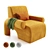 Elegant Lounge Set with Ottoman 3D model small image 1