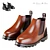 James Black & Brown Boots 3D model small image 1