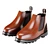 James Black & Brown Boots 3D model small image 3