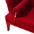 Elegant Red Velvet Chaise Longue 3D model small image 4