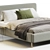 Stylish Morteens Polsterbett Mattress Bed 3D model small image 2