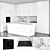 Neoclassic Kitchen with Fisher & Paykel Appliances 3D model small image 1