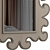 Hempstead Vertical Mirror: Elegant Reflection 3D model small image 4