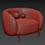 Paolo Ferrari Cloud Lounge Chair 3D model small image 6