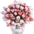 Tulips Bouquet in Vase 3D model small image 2