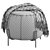 Flik Grey Ottoman Pouf 3D model small image 6