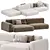 Tamamm Sky Modular Sofa: Corona Render 3D model small image 3