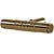 Elegant Brass Meraki Handles 3D model small image 2