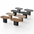 Modular Dining Set in Varied Colors 3D model small image 6