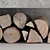 Romotop Decorative Wall Set Firewood 3D model small image 5