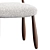  Heavenly Bouclé Upholstered Chair 3D model small image 6