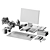 Workspace Japandi Set with Apple Gear 3D model small image 6