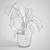 Tropical Trio 3D Potted Plants 3D model small image 6