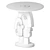 Dual-Faced Side Table Kare 3D model small image 3