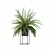 Modern Fern in Decorative Pot 3D model small image 4