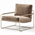 Elegant Riviera Armchair Frag 2015 3D model small image 4