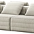 Modern D Design Sofa with OBJ Format 3D model small image 2