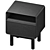 Kemp Bedside Table: Elegant Design 3D model small image 2