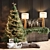 Elegant 7ft Christmas Tree 3D model small image 5