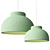 Modern Grain Pendant Lamp Ø39, Ø59 3D model small image 2