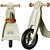 "Little Dutch Olive Kids Scooter 3D model small image 2