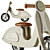 "Little Dutch Olive Kids Scooter 3D model small image 3