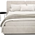 Modern Bed Design 3D Model 3D model small image 3