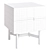 LORA Bedside Table 2 Drawers 3D model small image 3