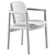 Elegant Rakino Dining Chair 3D model small image 3