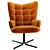 Modern Oscar Armchair 3D Model 3D model small image 2