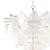 Echo Glass Alpert Pendant Chandelier 3D model small image 3