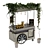 Mini Champagne Cart Model-Render Ready 3D model small image 2