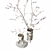 Branch Blooms Decor Set 3D model small image 15